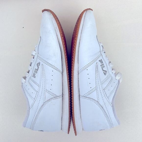 Fila Women’s Machu Sneakers Shoes White Low Top Lace Up Size 7 - Picture 5 of 8